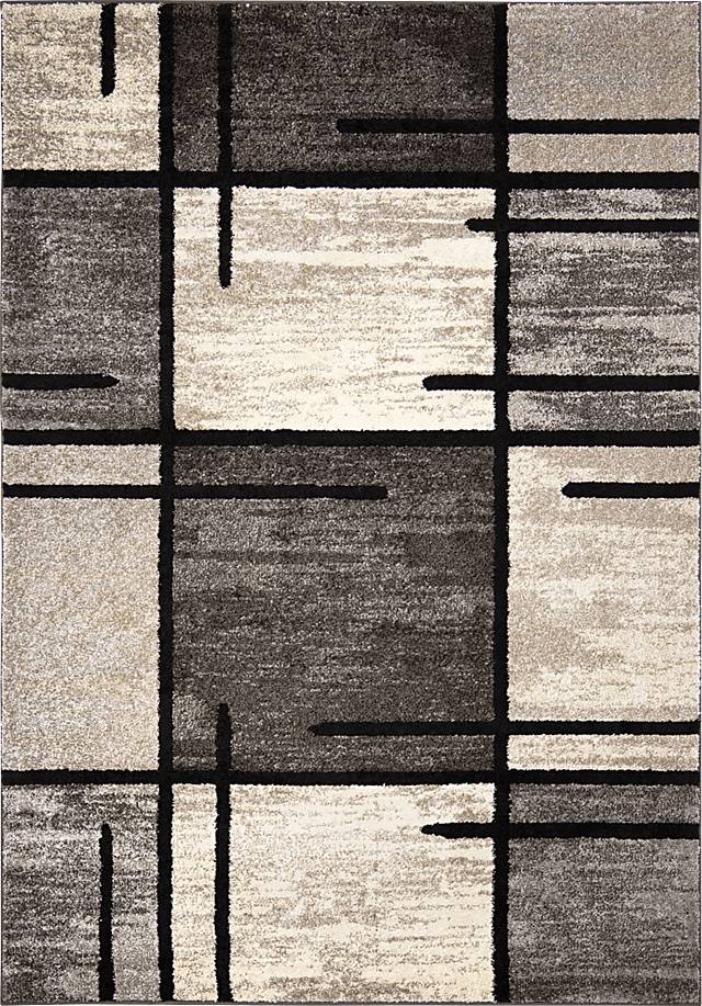 Heida Gray 7'10 x 10'10 Rug - Thumbnail - Image 1