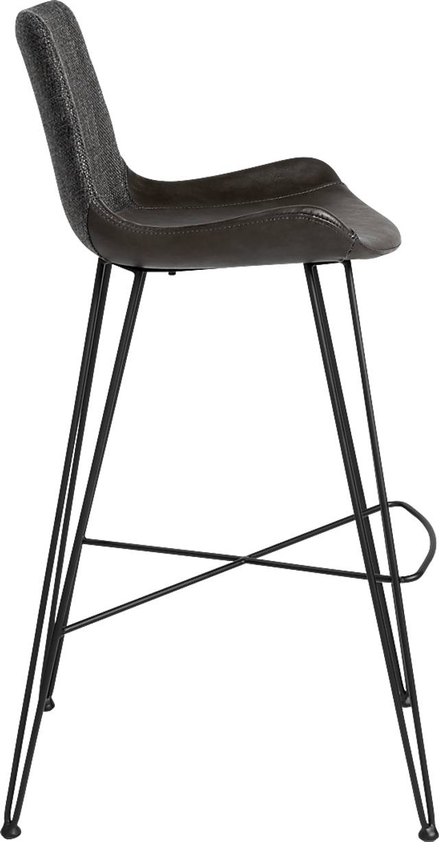 Heidiway Dark Gray Barstool - Thumbnail - Image 2
