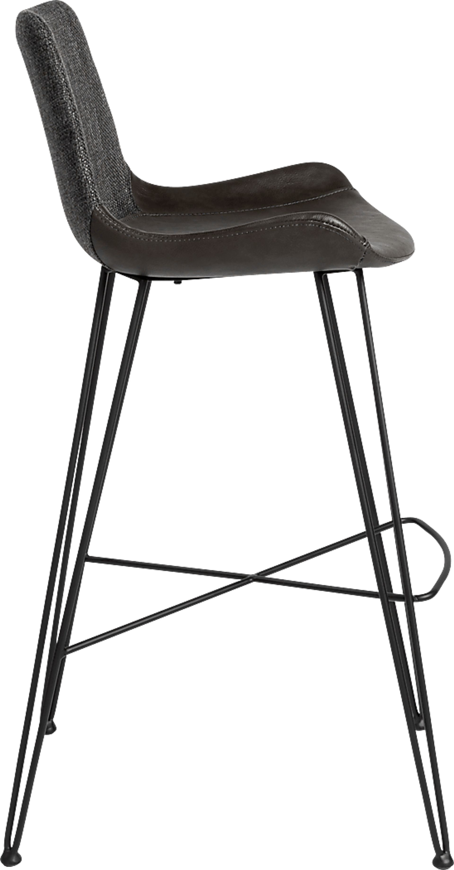 Heidiway Dark Gray Barstool - Image 2