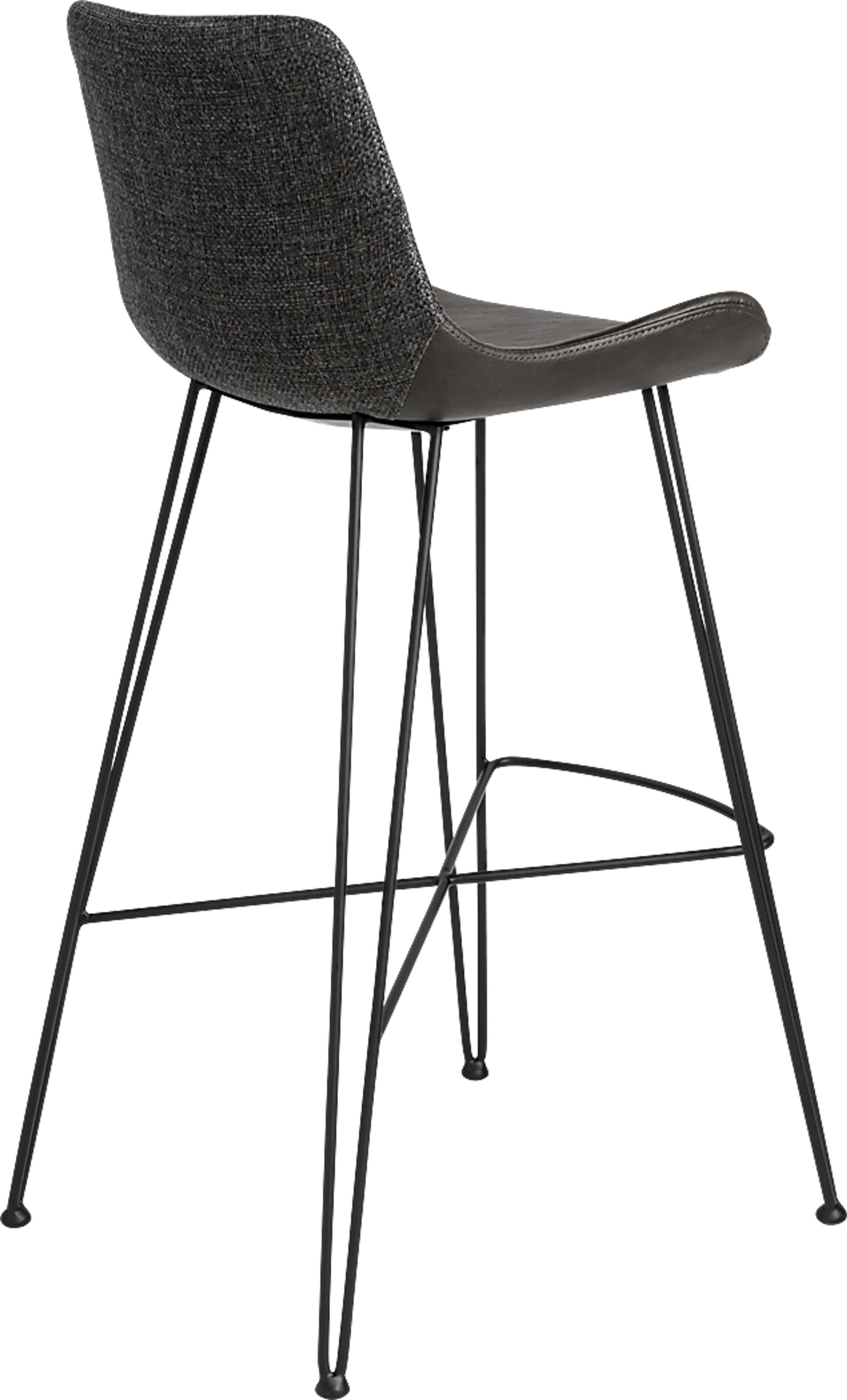 Heidiway Dark Gray Barstool - Image 3