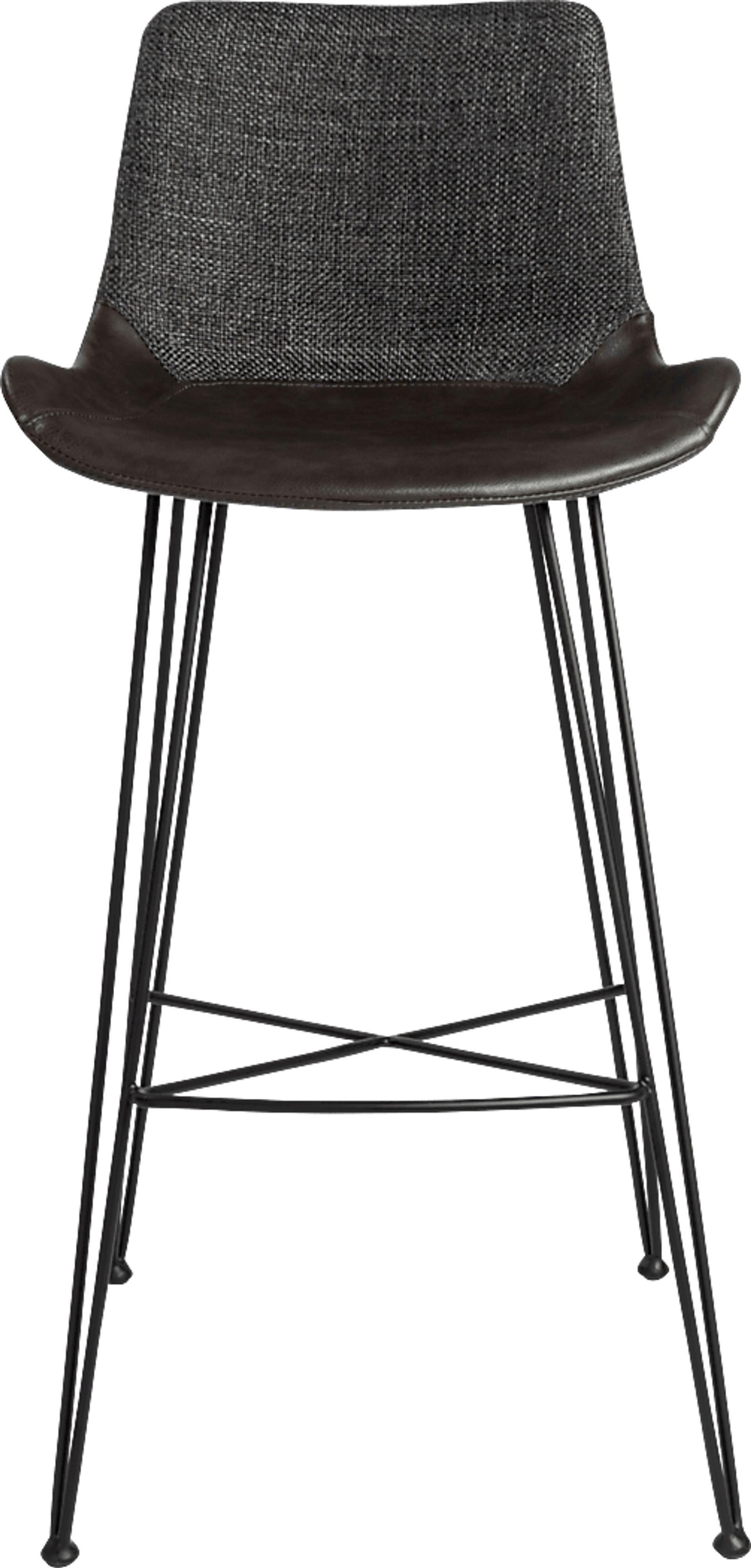 Heidiway Dark Gray Barstool - Image 1