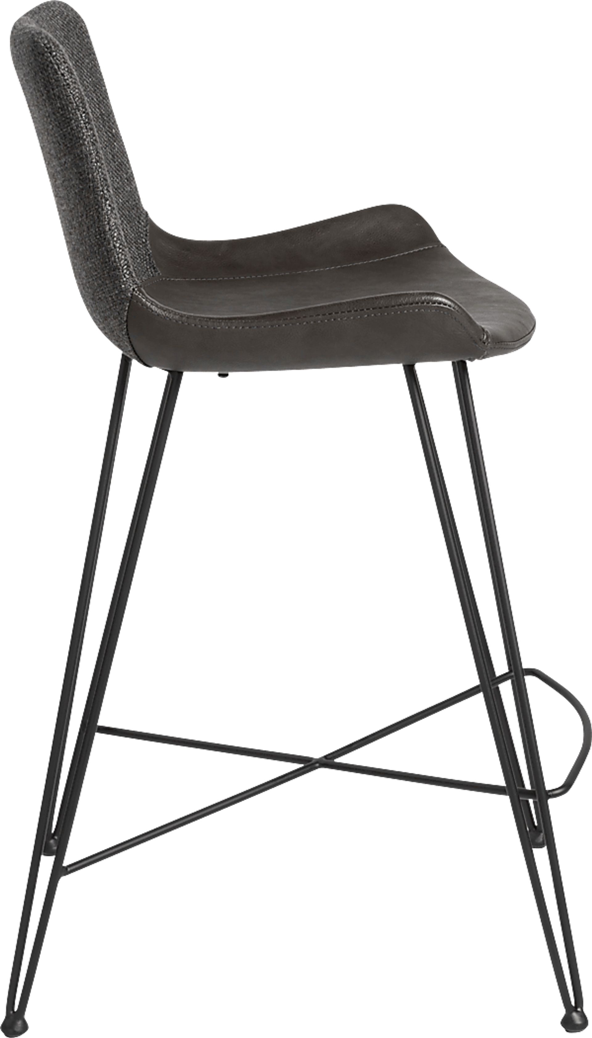 Heidiway Dark Gray Counter Stool - Image 4