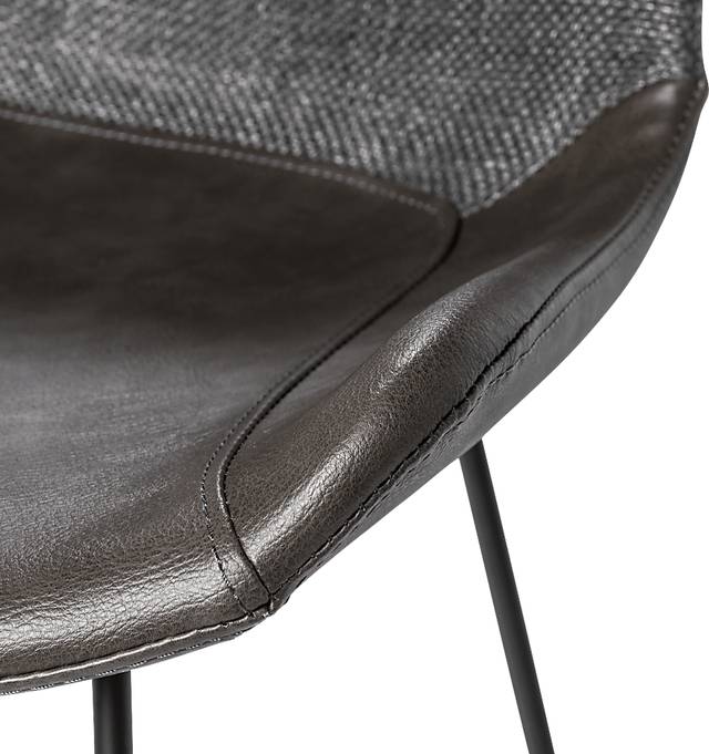 Heidiway Dark Gray Counter Stool - Thumbnail - Image 7