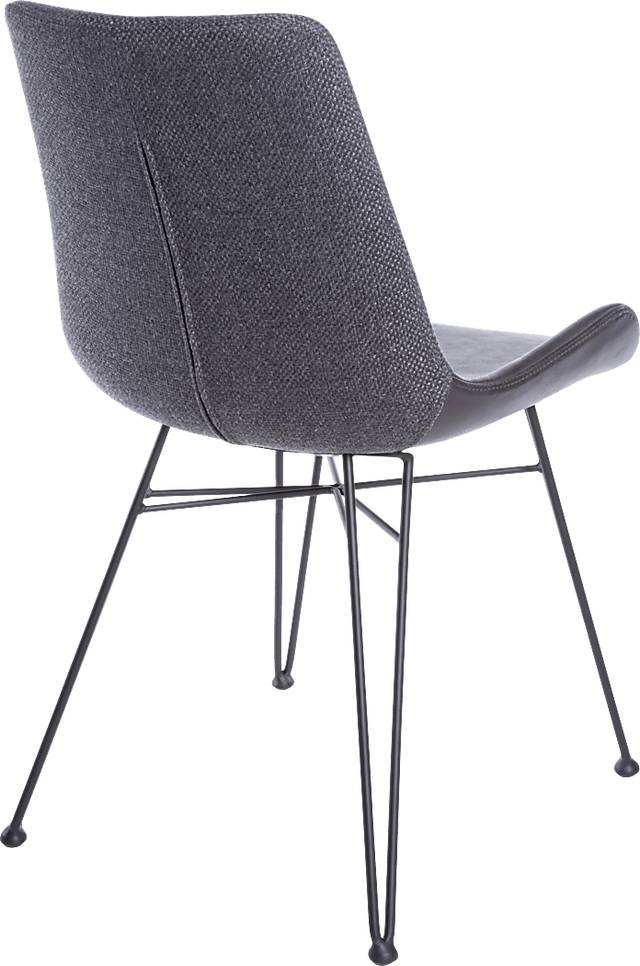 Heidiway Dark Gray Side Chair, Set of 2 - Thumbnail - Image 4