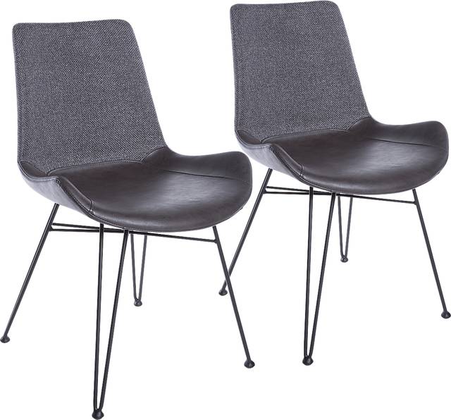 Heidiway Dark Gray Side Chair, Set of 2 - Thumbnail - Image 7
