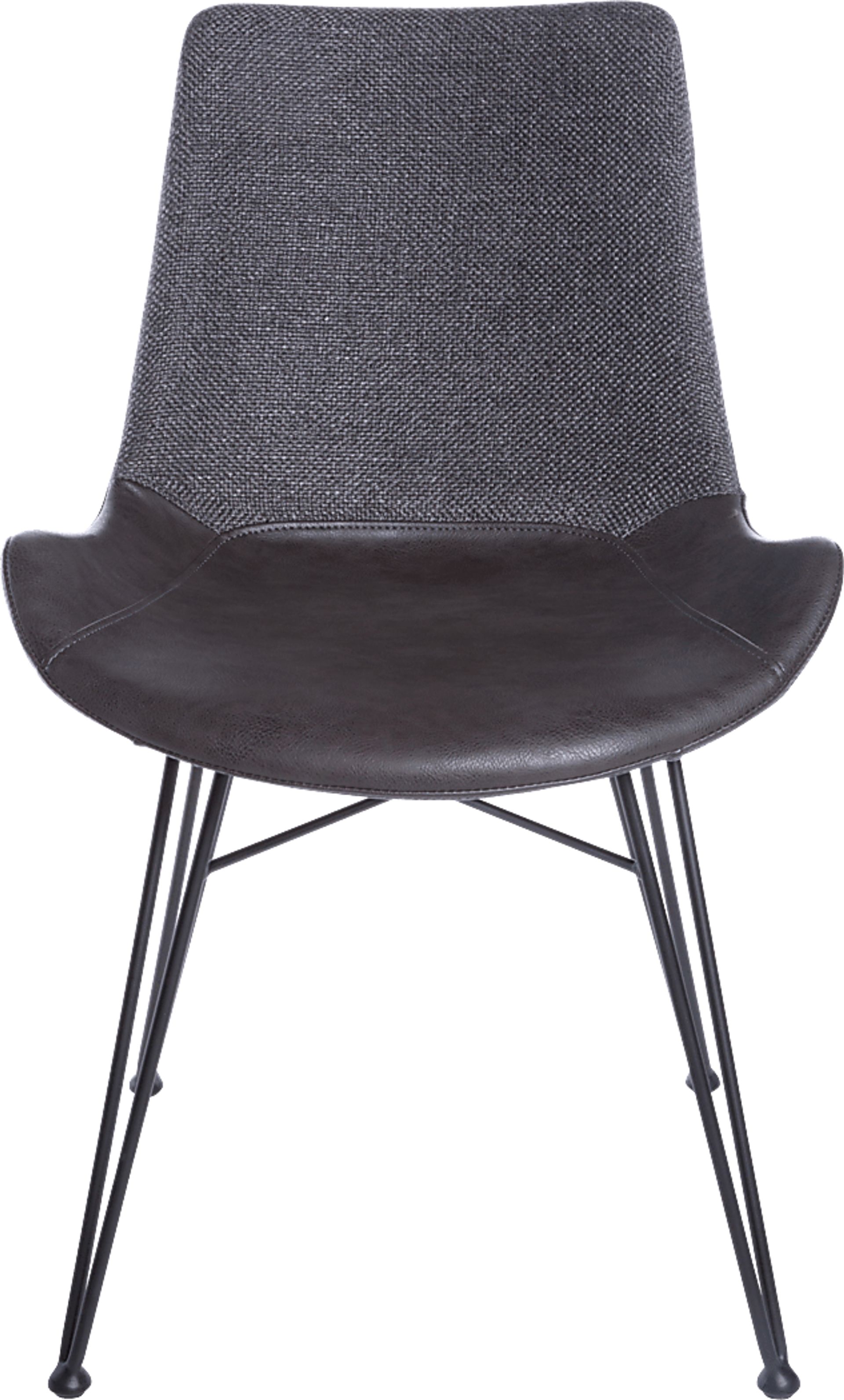 Heidiway Dark Gray Side Chair, Set of 2 - Image 1