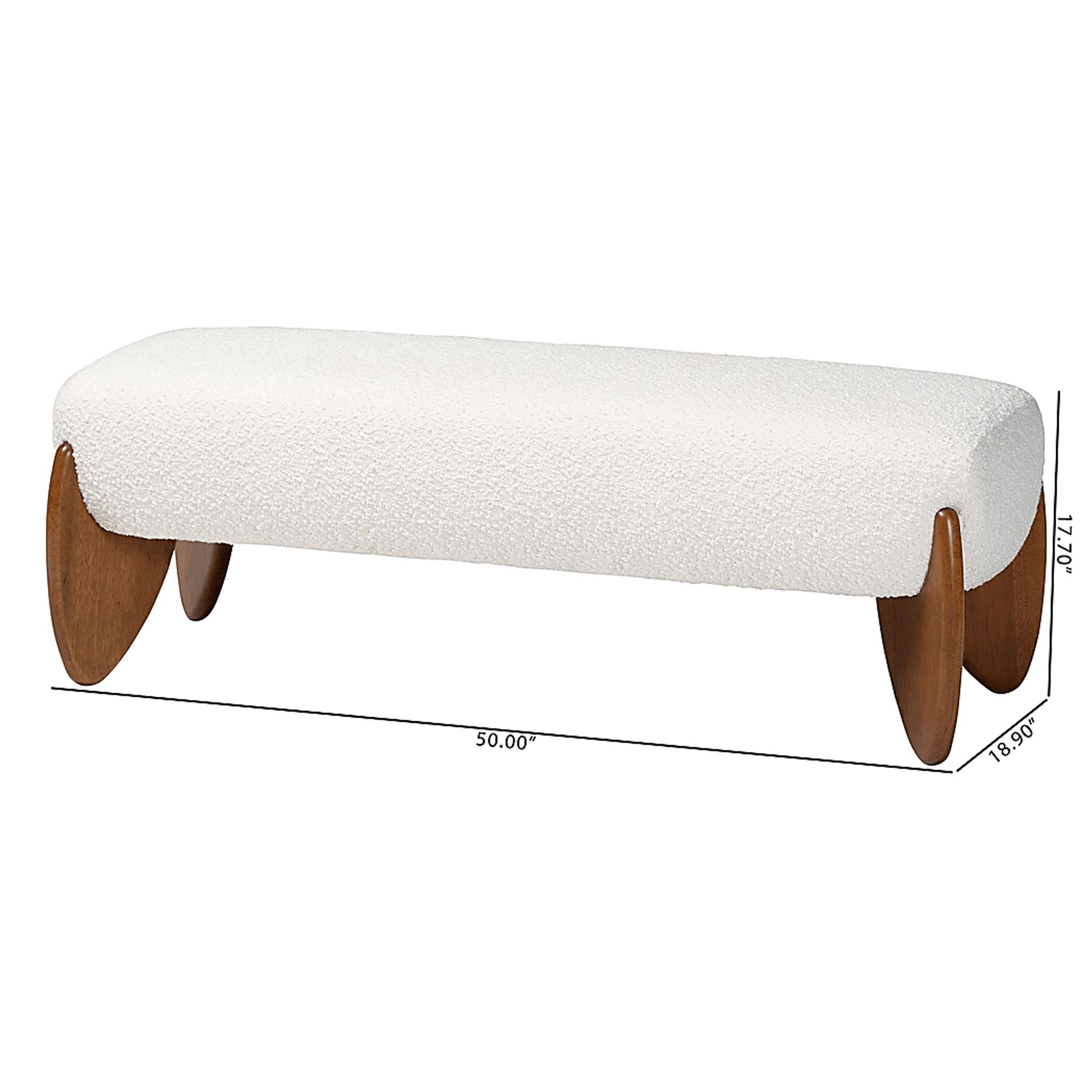 Heigla Cream Bench - Image 7