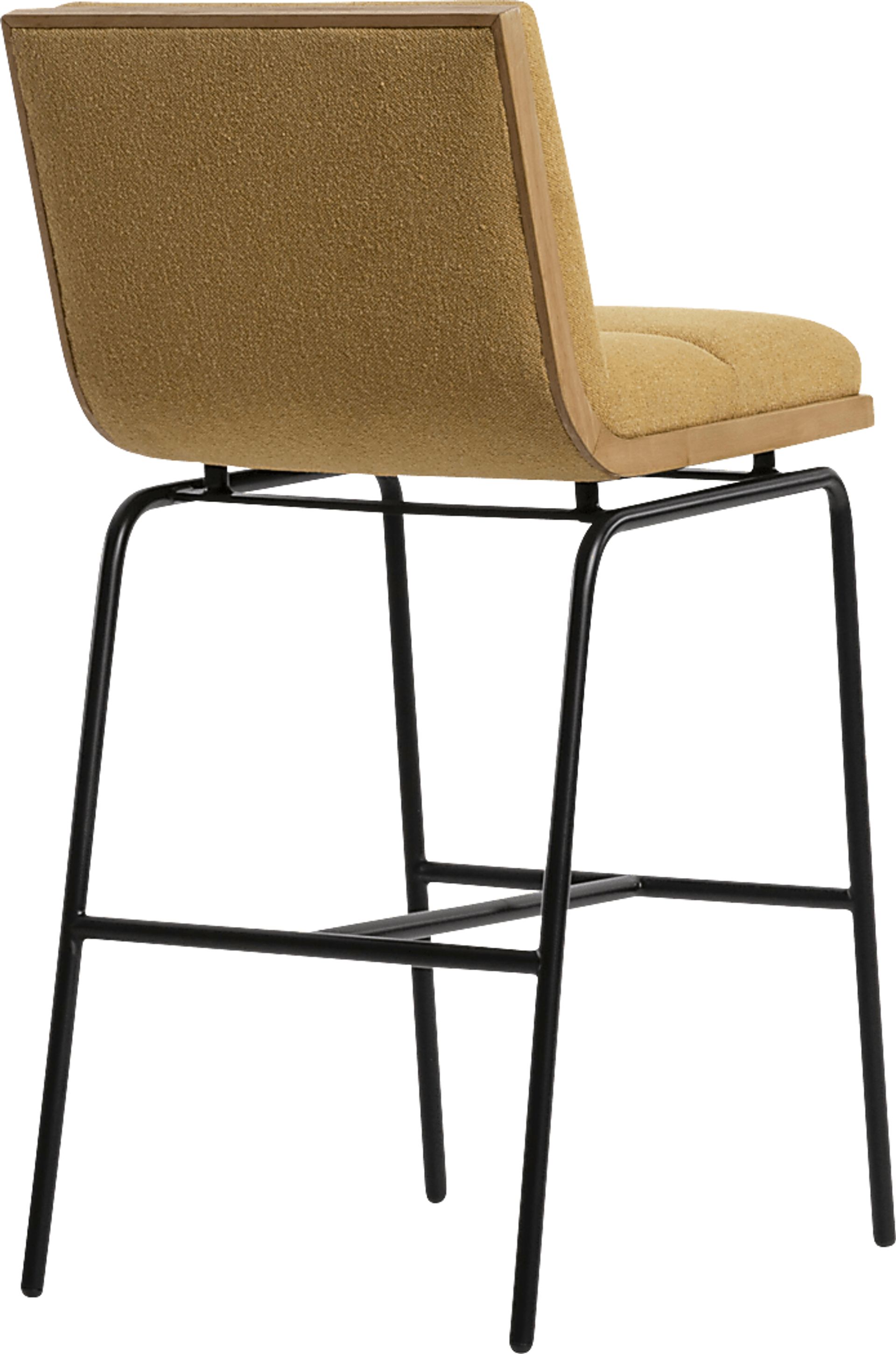 Heike II Mustard Barstool - Image 4