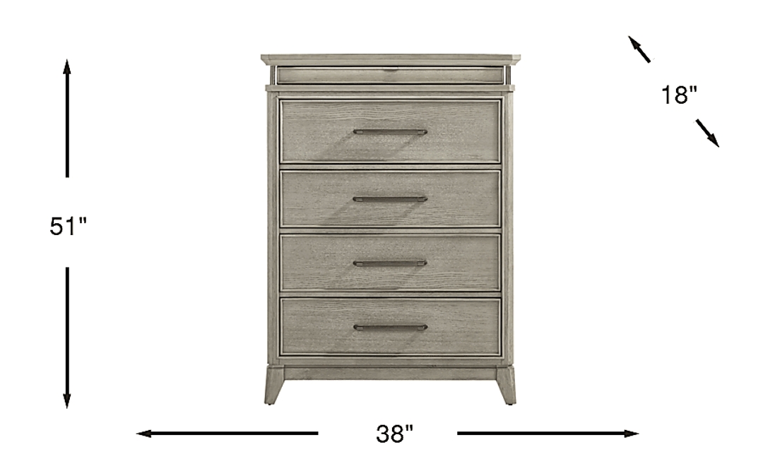 Heiress Gray Chest