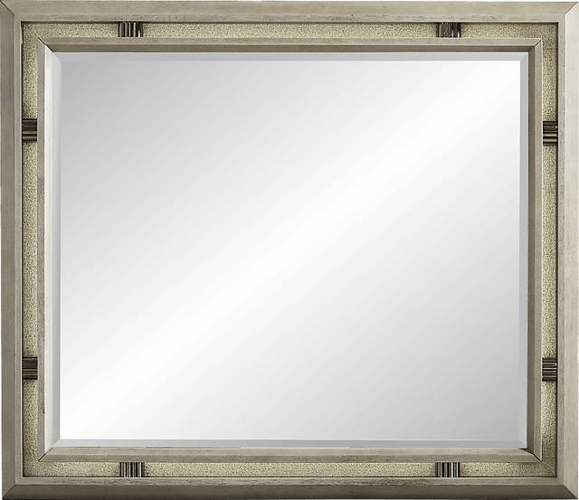 Heiress Gray 5 Pc Queen Upholstered Bedroom - Thumbnail - Image 10