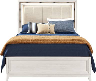 3 pc king upholstered bed
