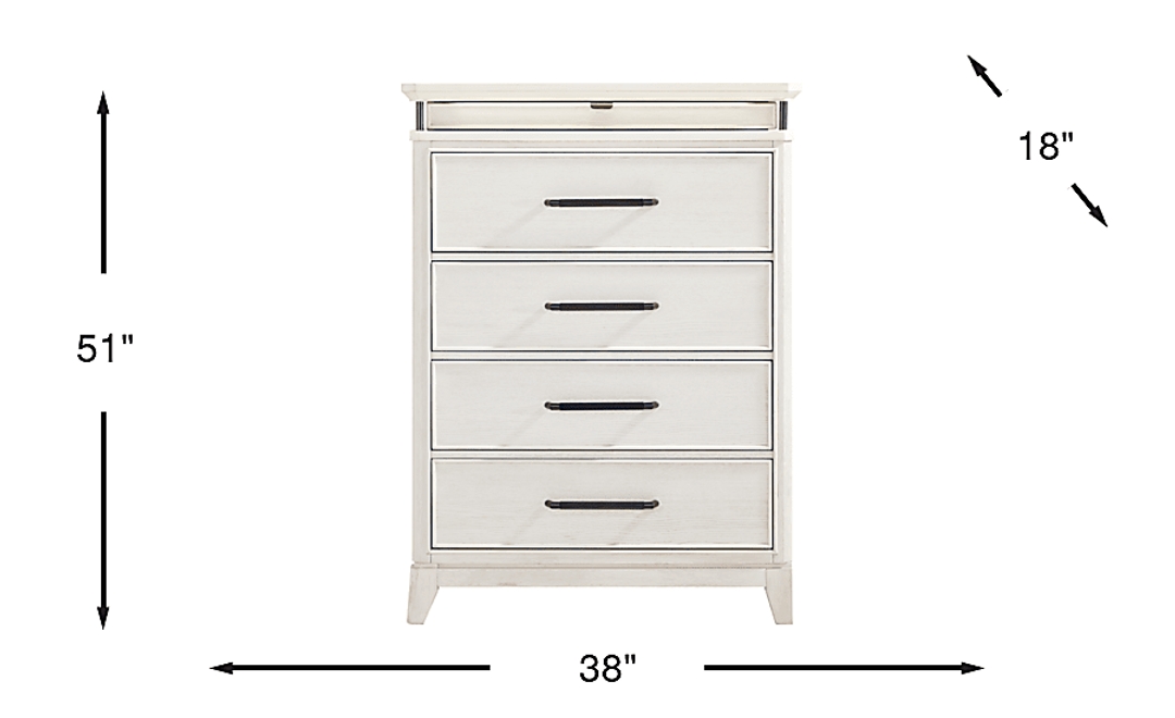 Heiress White Chest