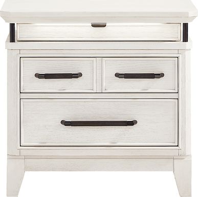 Heiress White Nightstand