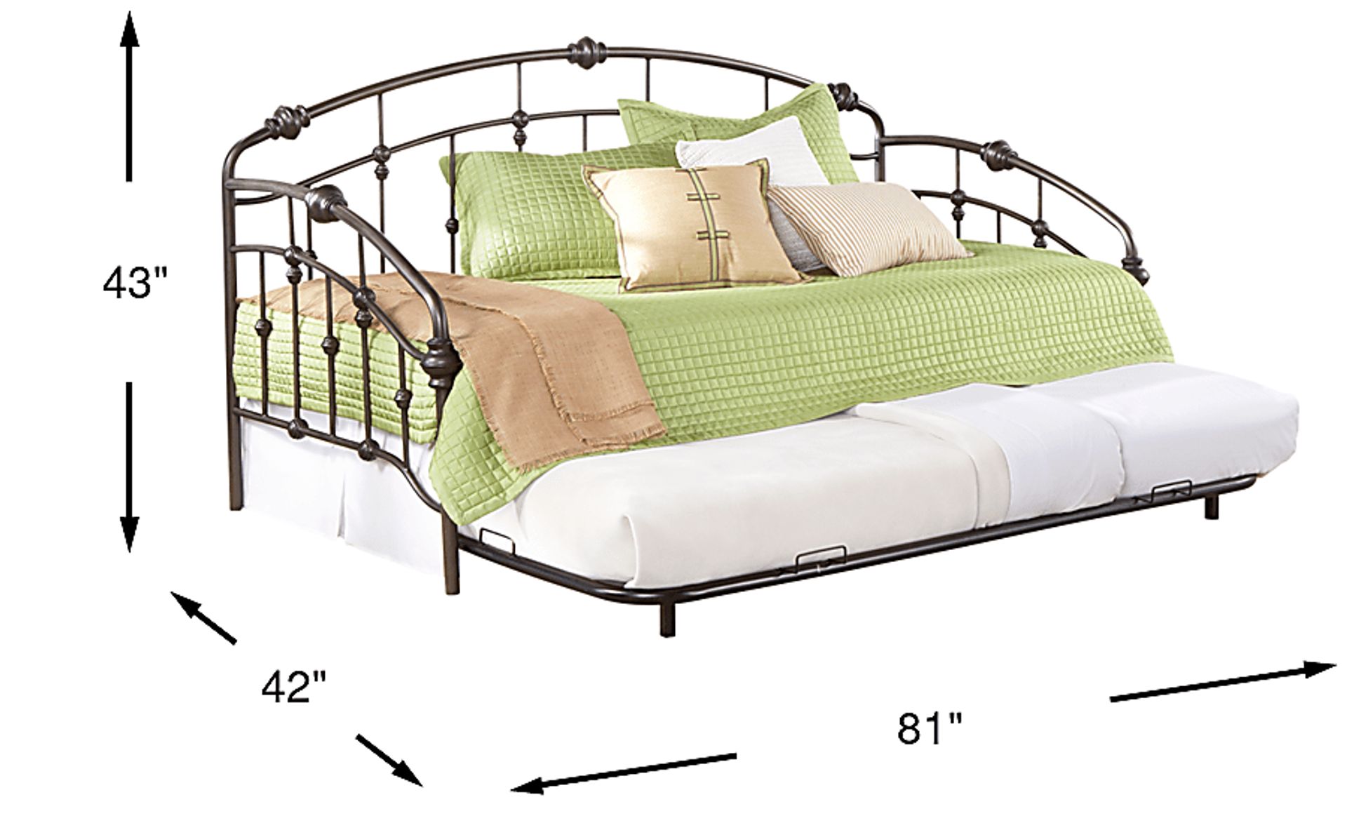 Dimension Image. Please refer to the Dimension Tab on this page for dimension details.