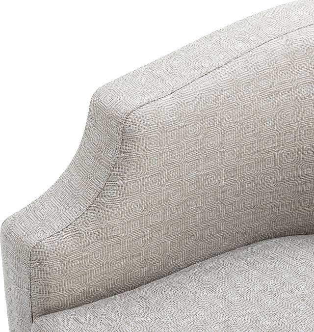 Hekau Beige Swivel Chair - Thumbnail - Image 7