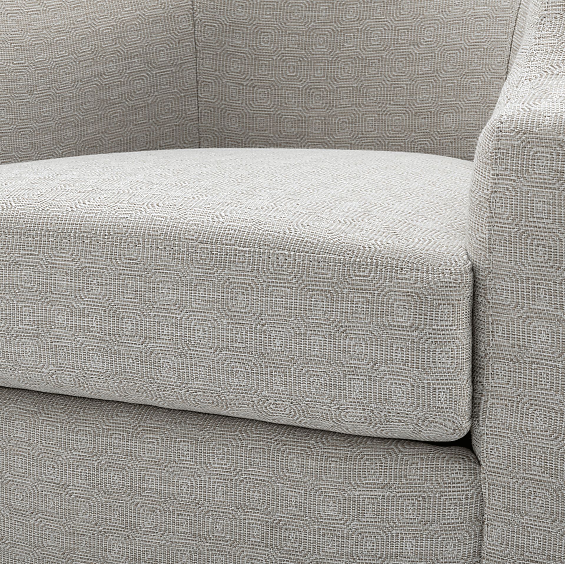 Hekau Beige Swivel Chair - Image 9