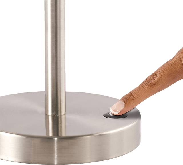 Helena Bay Nickel Lamp - Thumbnail - Image 2