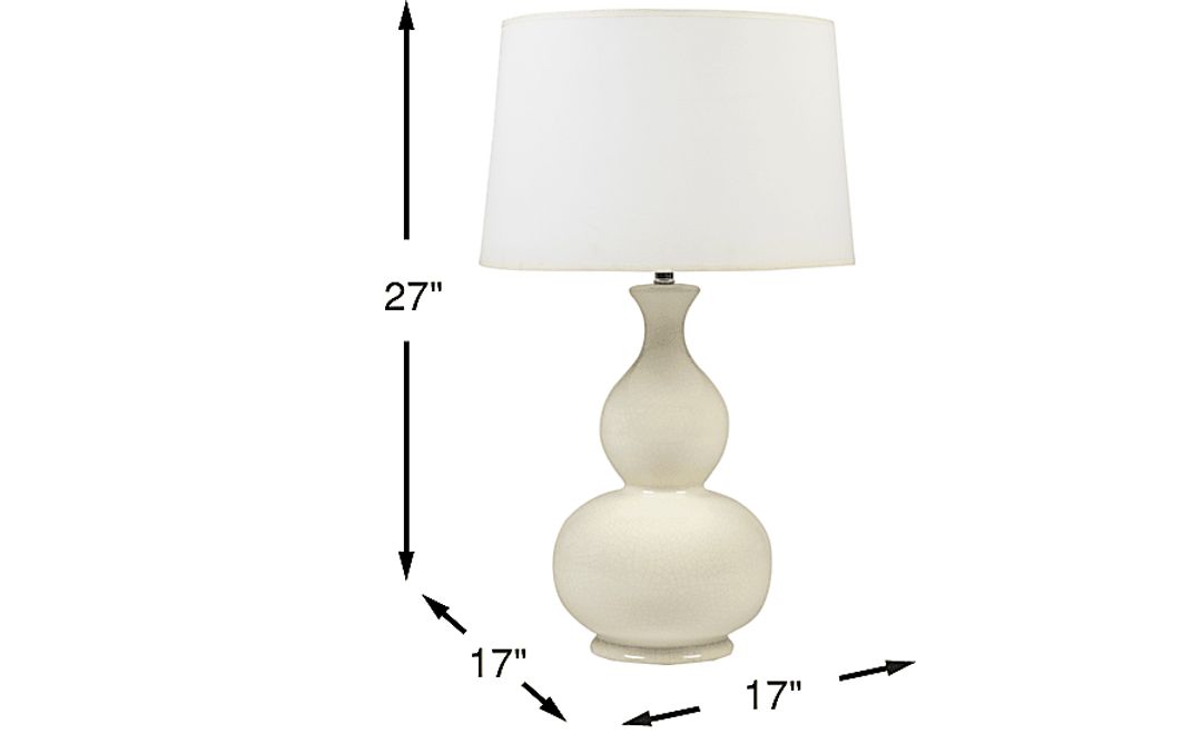 Helena Eggshell Table Lamp