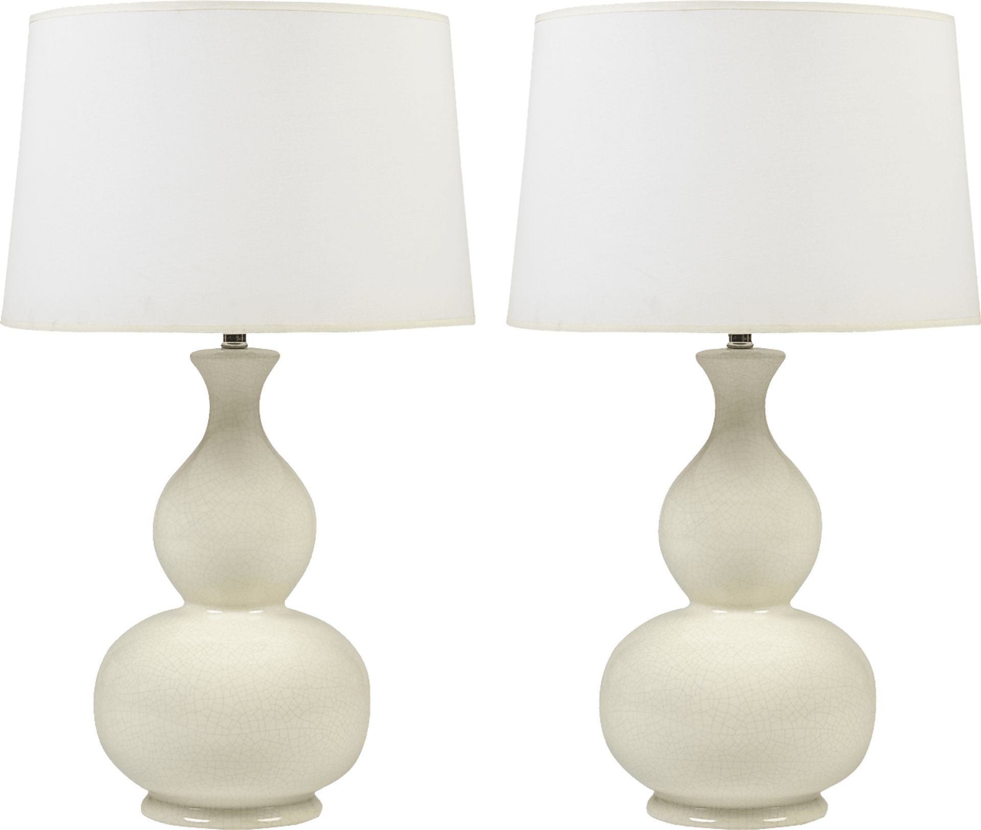 Helena Eggshell Table Lamp Set of 2 - Image 1