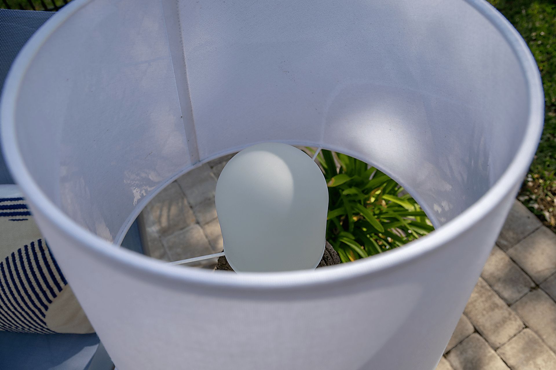 Helena Island Brown Outdoor Table Lamp - Image 6