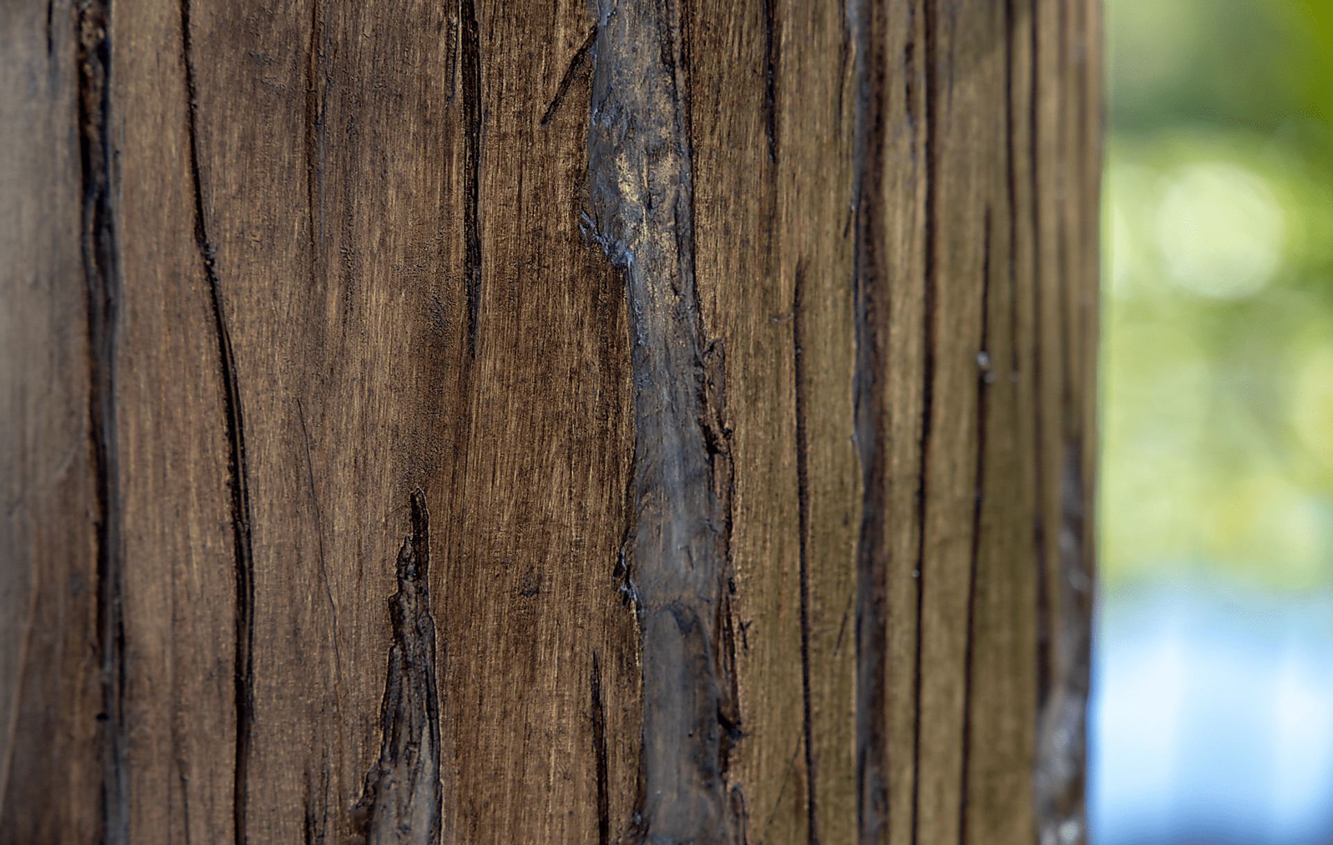 Helena Island Brown Outdoor Table Lamp - Image 8