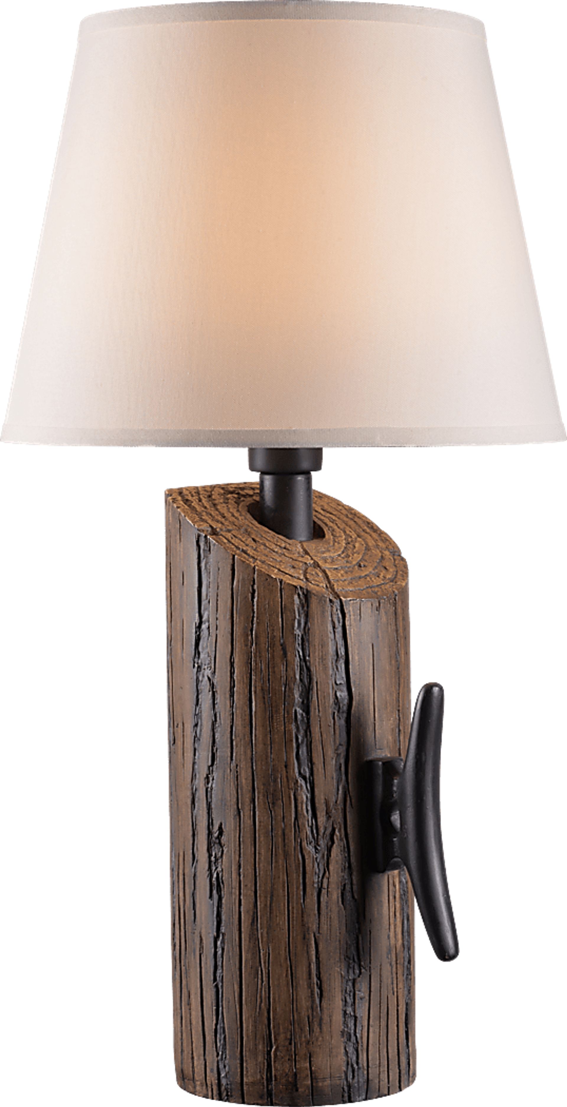 Helena Island Brown Outdoor Table Lamp - Image 1