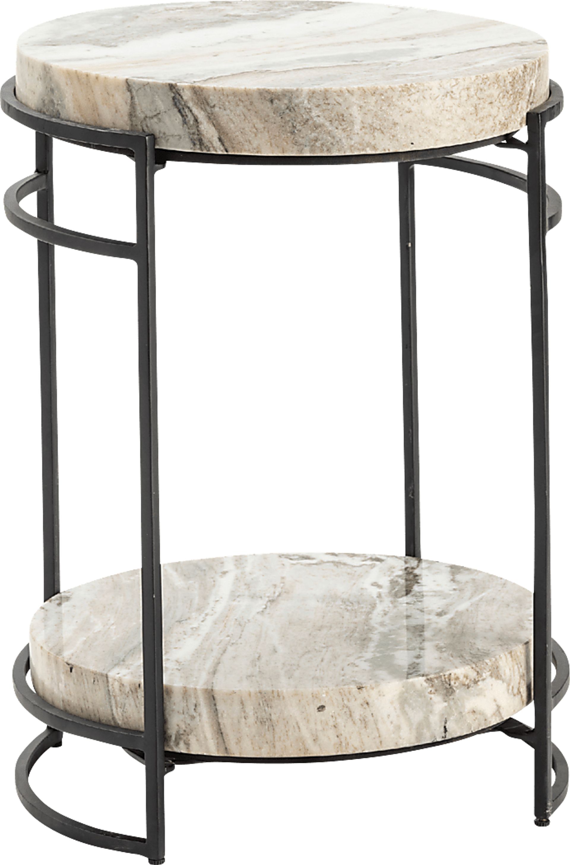 Helenanne White Accent Table - Image 1