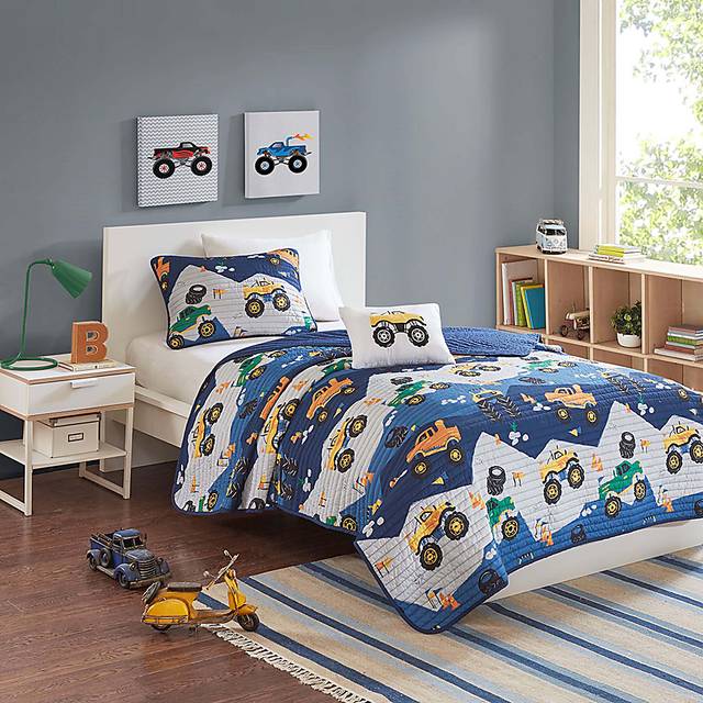 Helge Blue Full Quilt Set - Thumbnail - Image 3