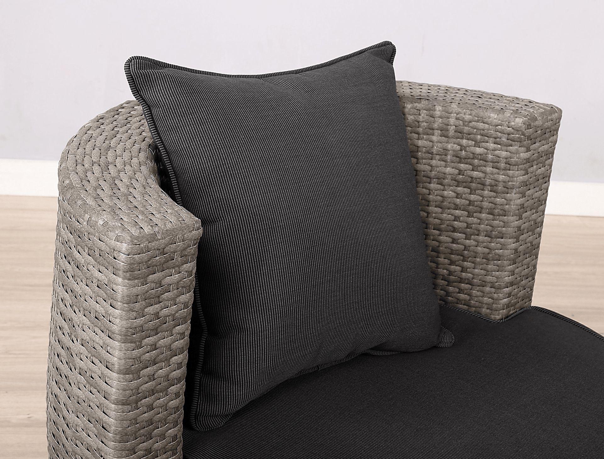 Helican Gray 3 Pc Outdoor Seating Set - Image 6