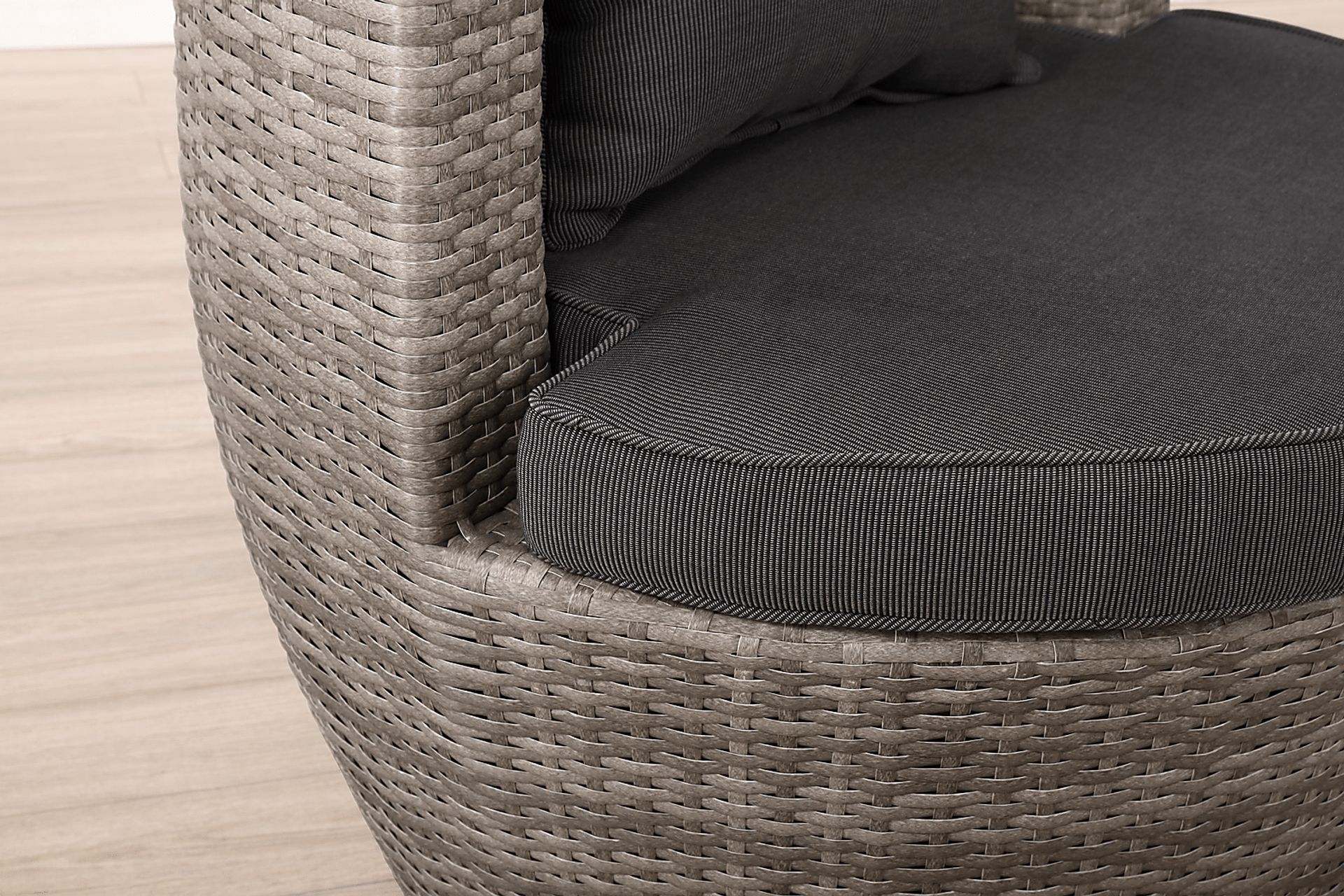 Helican Gray 3 Pc Outdoor Seating Set - Image 7
