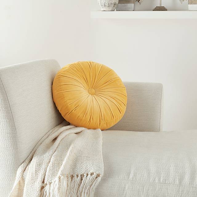 Helio Yellow Accent Pillow - Thumbnail - Image 3