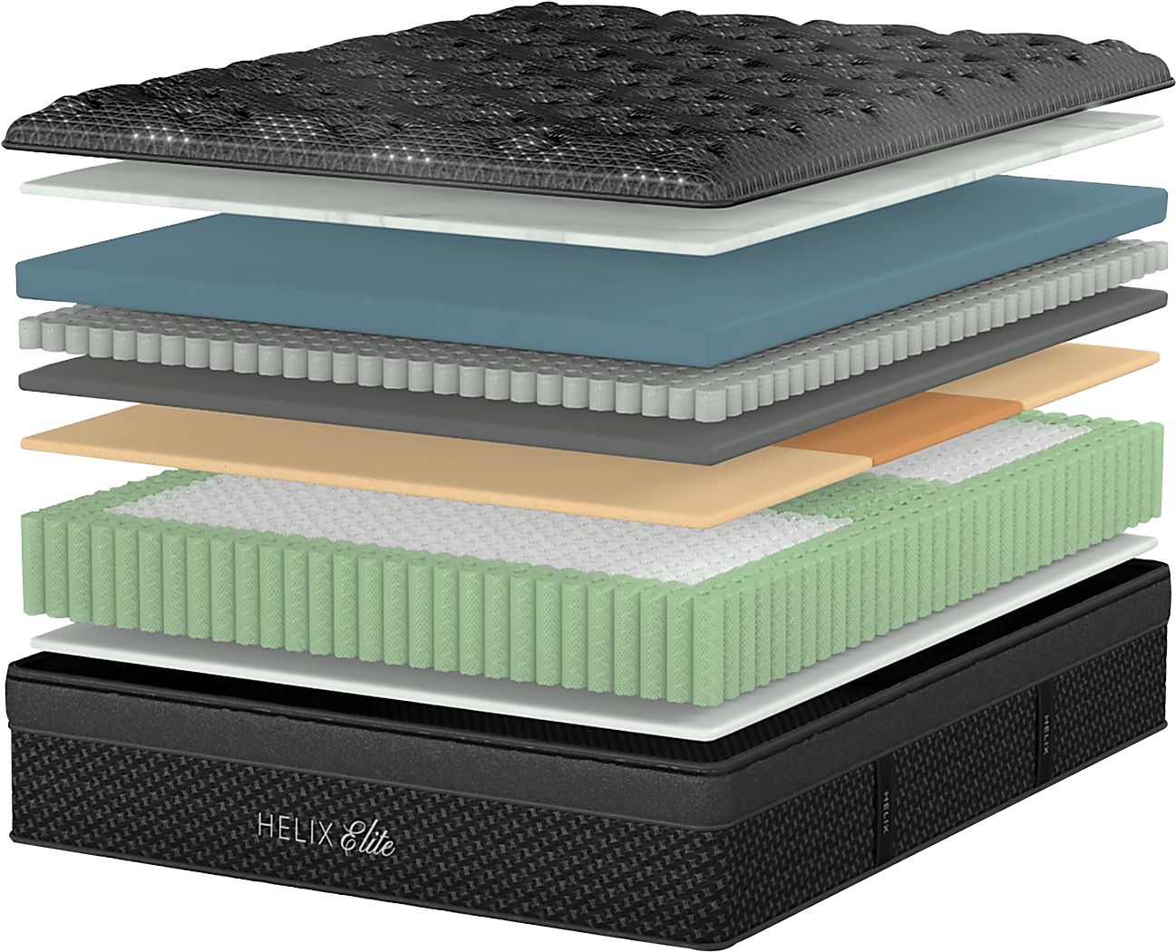 Helix Midnight Elite Queen Mattress