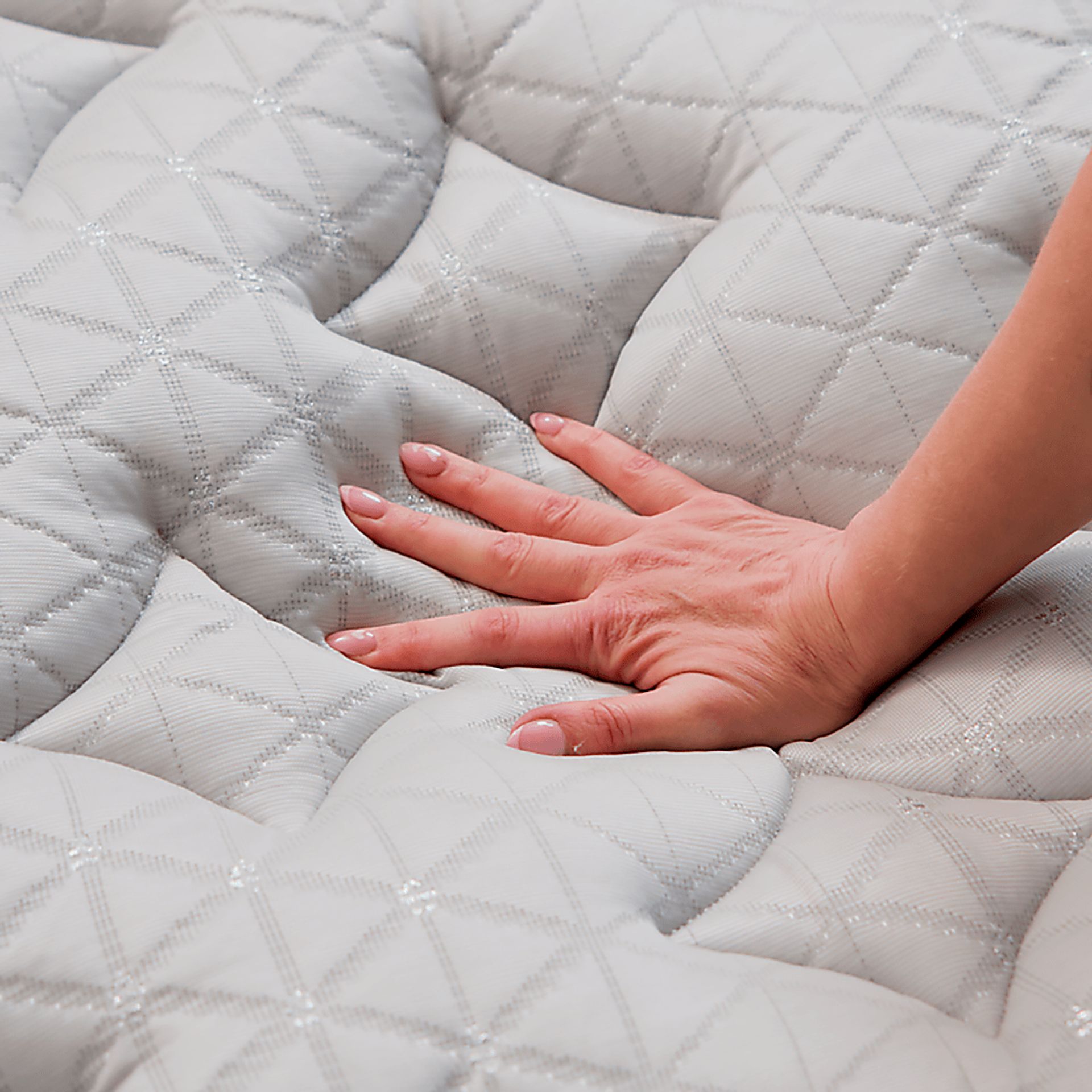 Helix Midnight Luxe Split King Mattress Set with Head Up Only Base - Image 4