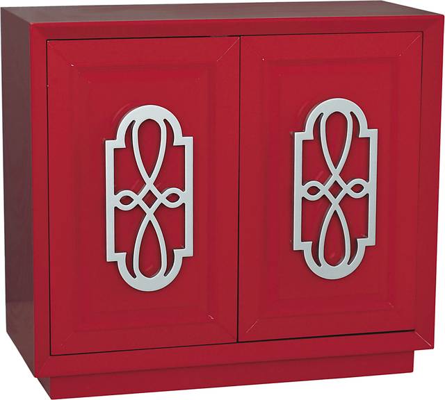 Helix Red Accent Cabinet - Thumbnail - Image 1