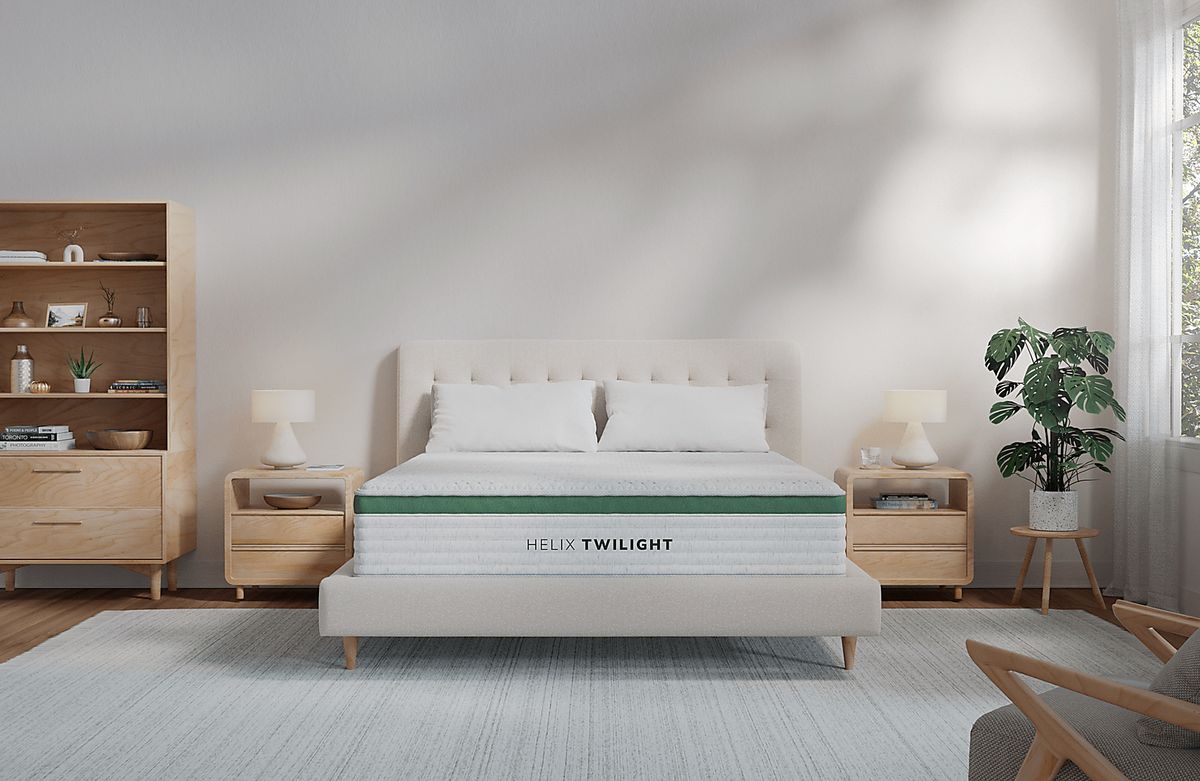 Helix Twilight Split King Adjustable Mattress Set | Rooms to Go
