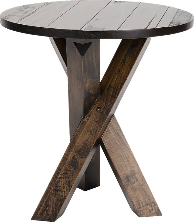 Hellnar Brown End Table - Thumbnail - Image 1