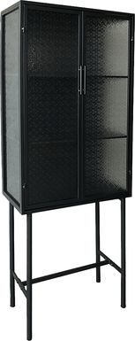 Helmer Black Accent Cabinet