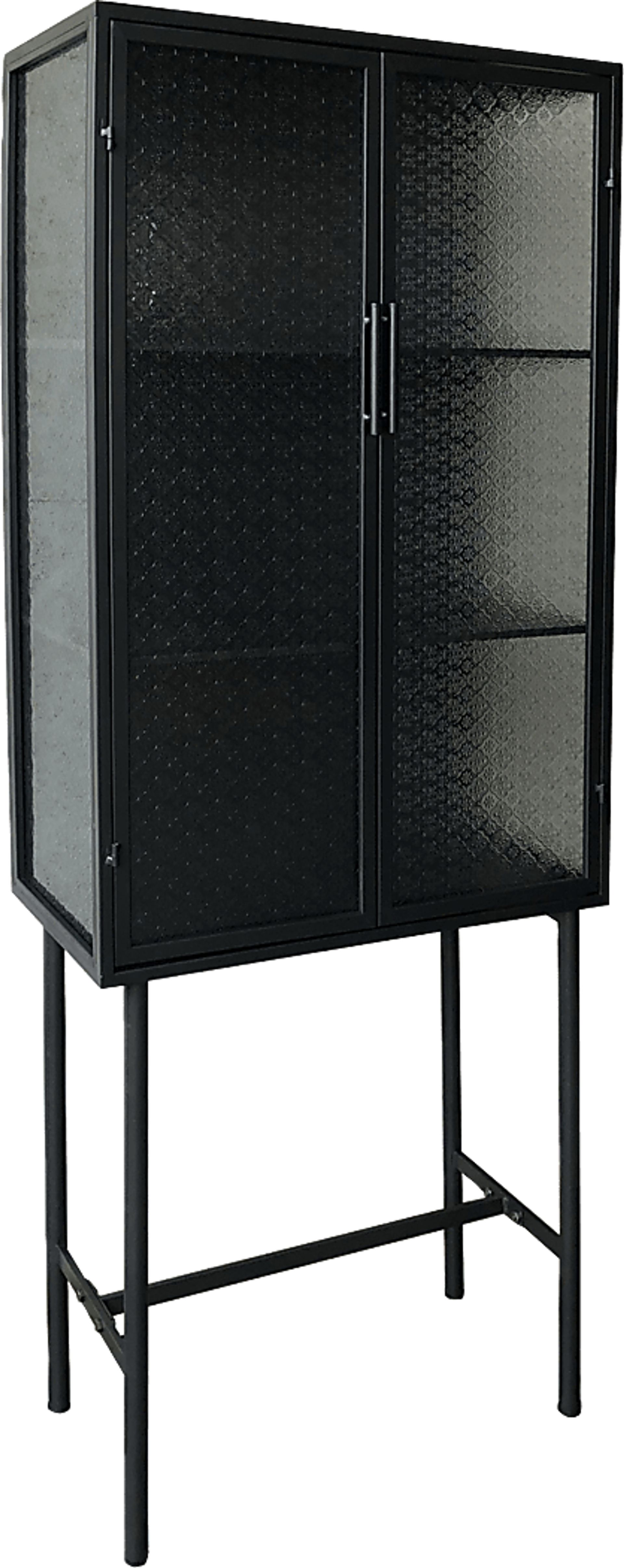 Helmer Black Accent Cabinet - Image 1