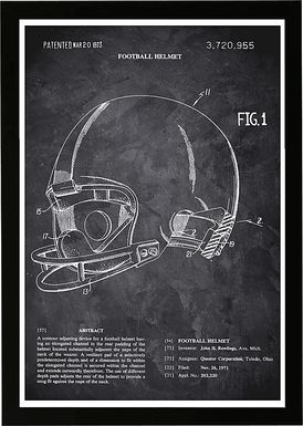 Helmet Blueprint III Black Artwork