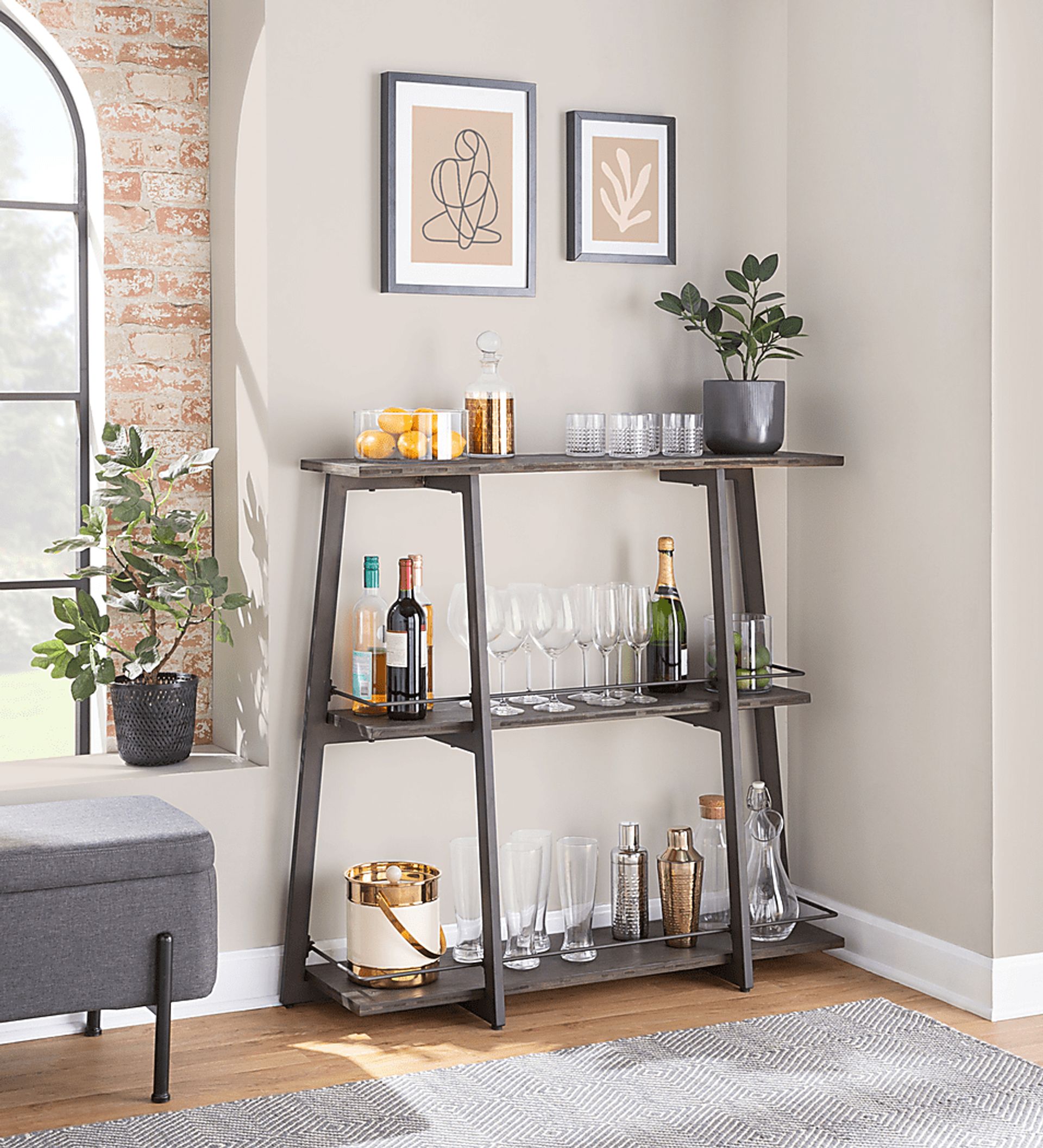 Helmken Espresso Bookcase - Image 8