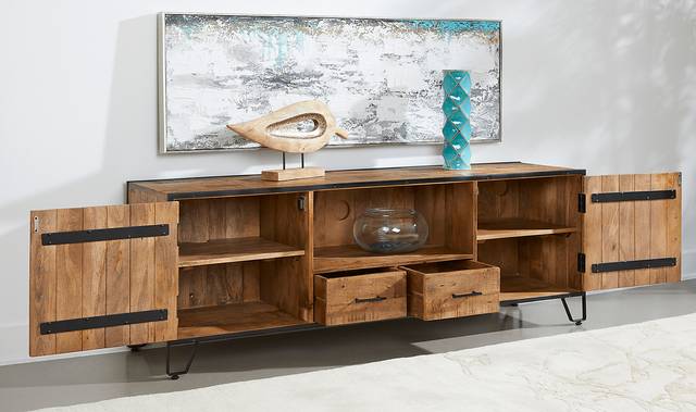 Helmkin Brown Credenza - Thumbnail - Image 3