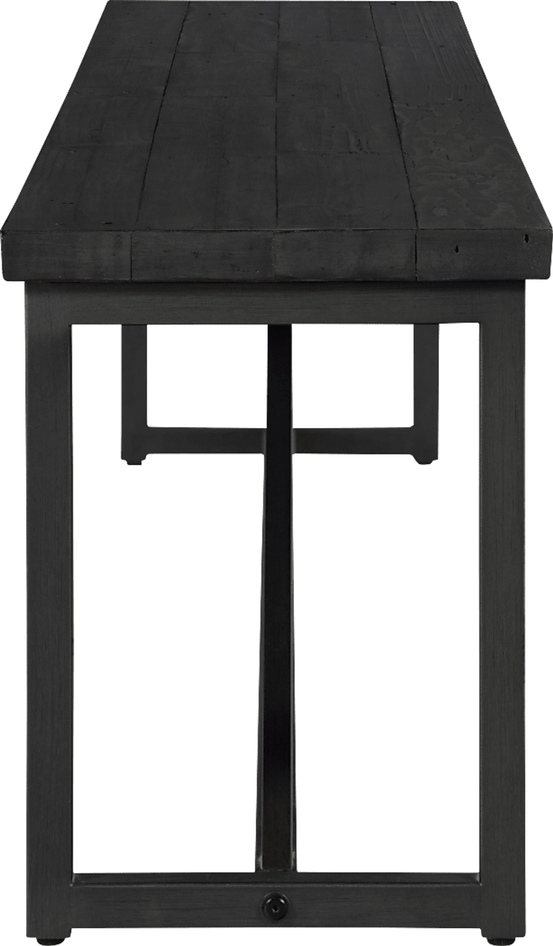 Helmwood Black Bench - Image 4