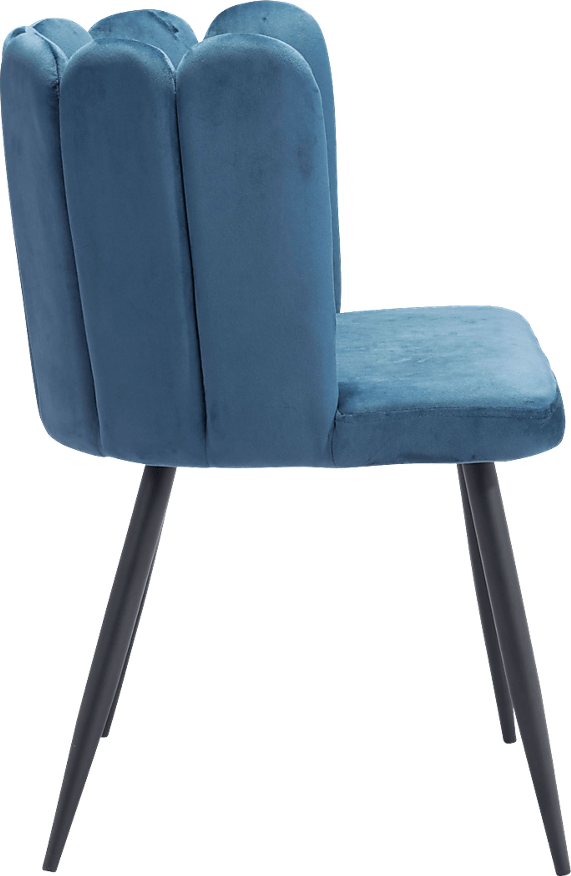 Heloise Blue Side Chair - Image 2