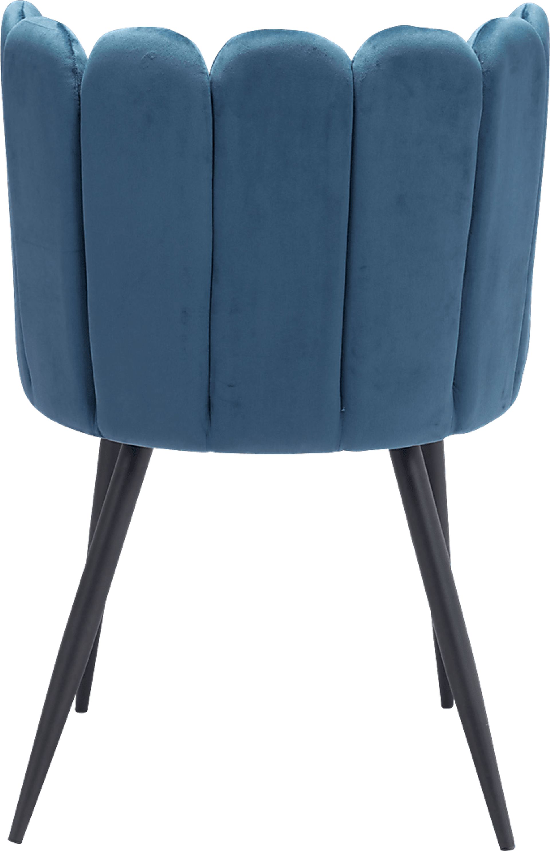 Heloise Blue Side Chair - Image 4