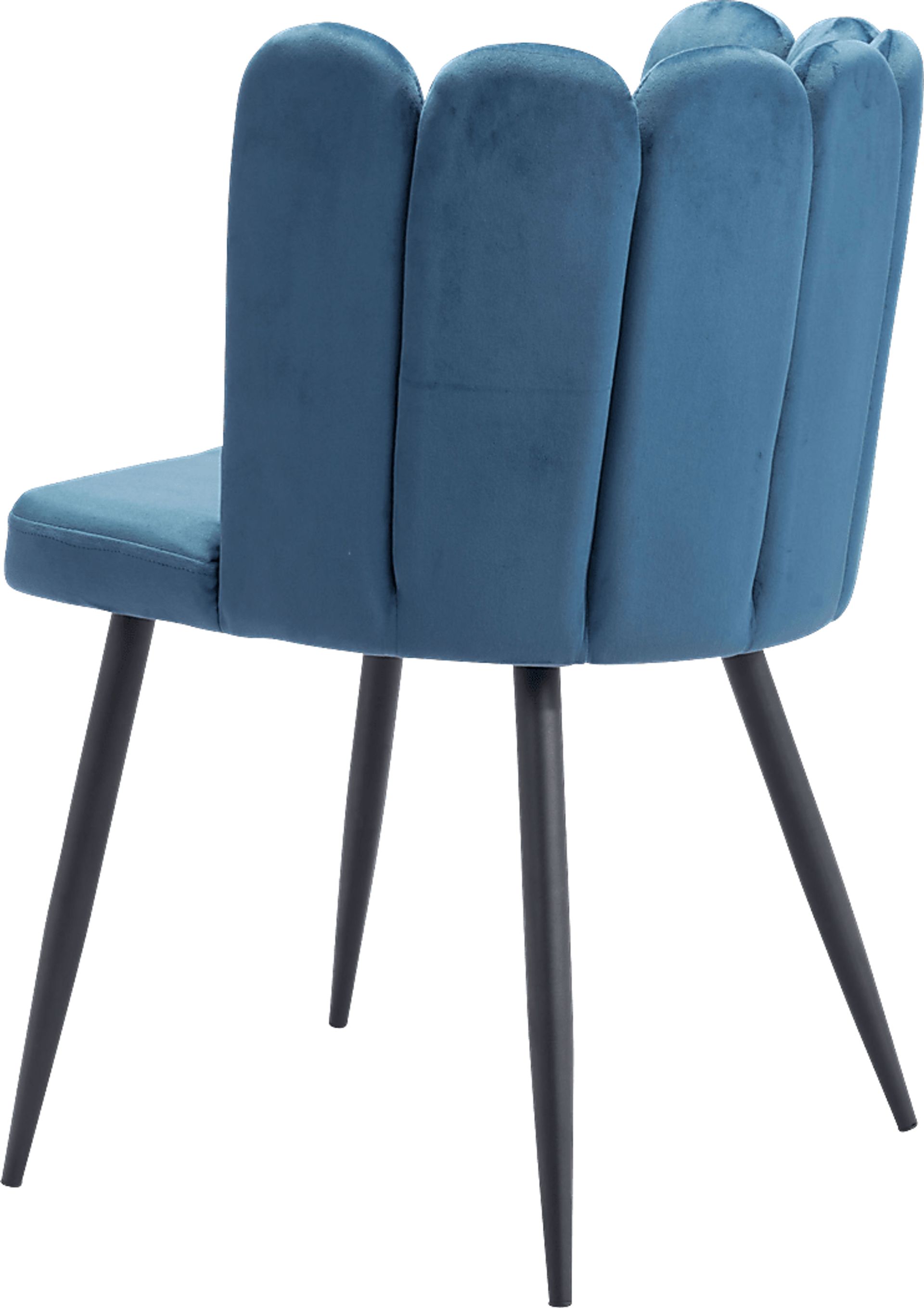 Heloise Blue Side Chair - Image 5