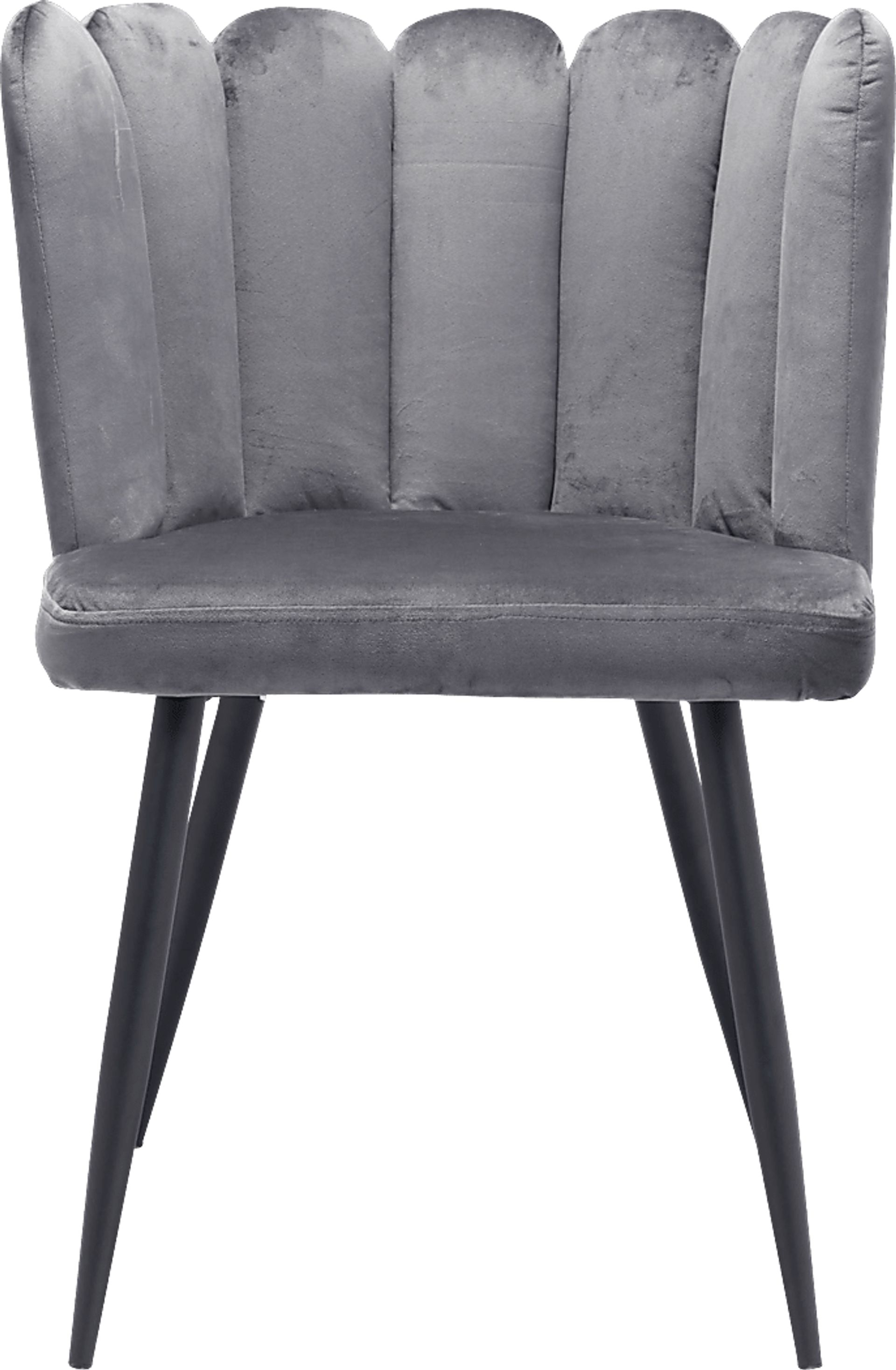 Heloise Gray Side Chair - Image 3