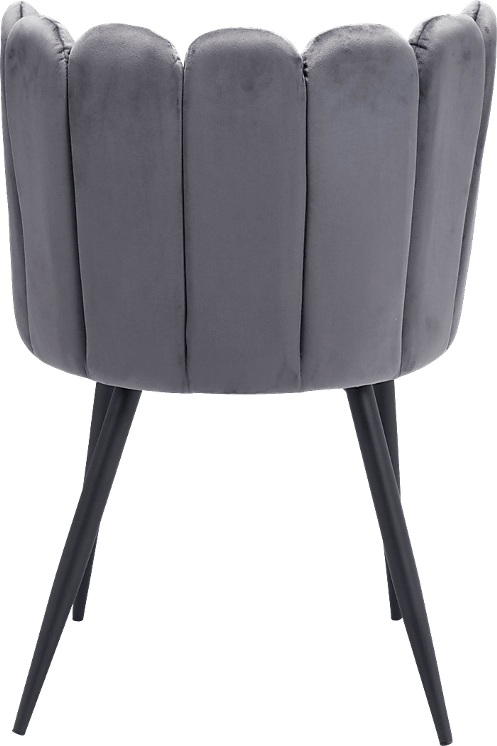 Heloise Gray Side Chair - Image 4