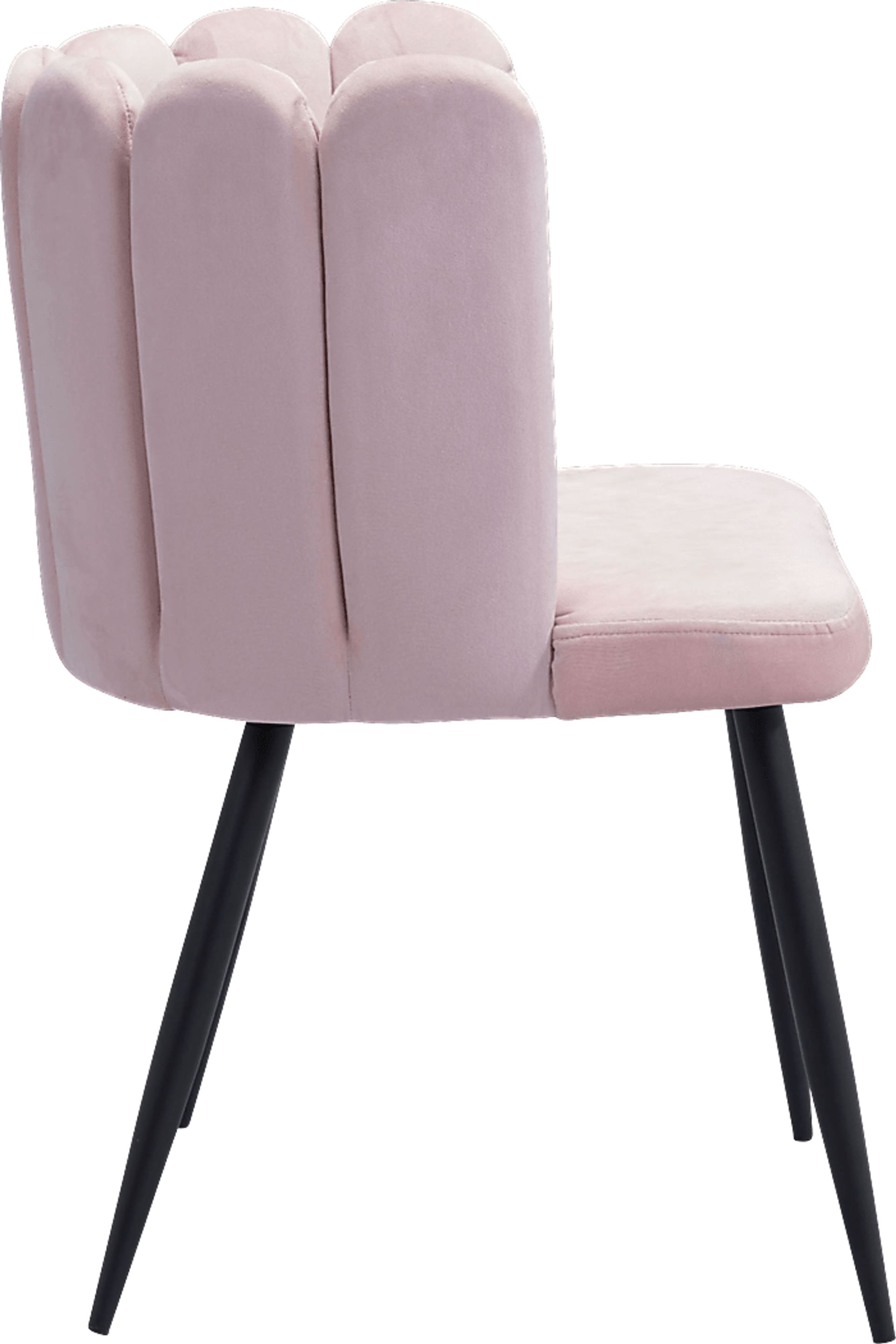 Heloise Pink Side Chair - Image 2