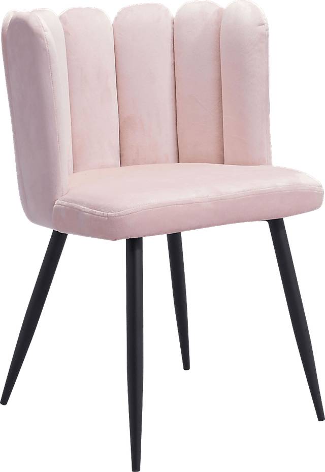 Heloise Pink Side Chair - Thumbnail - Image 1