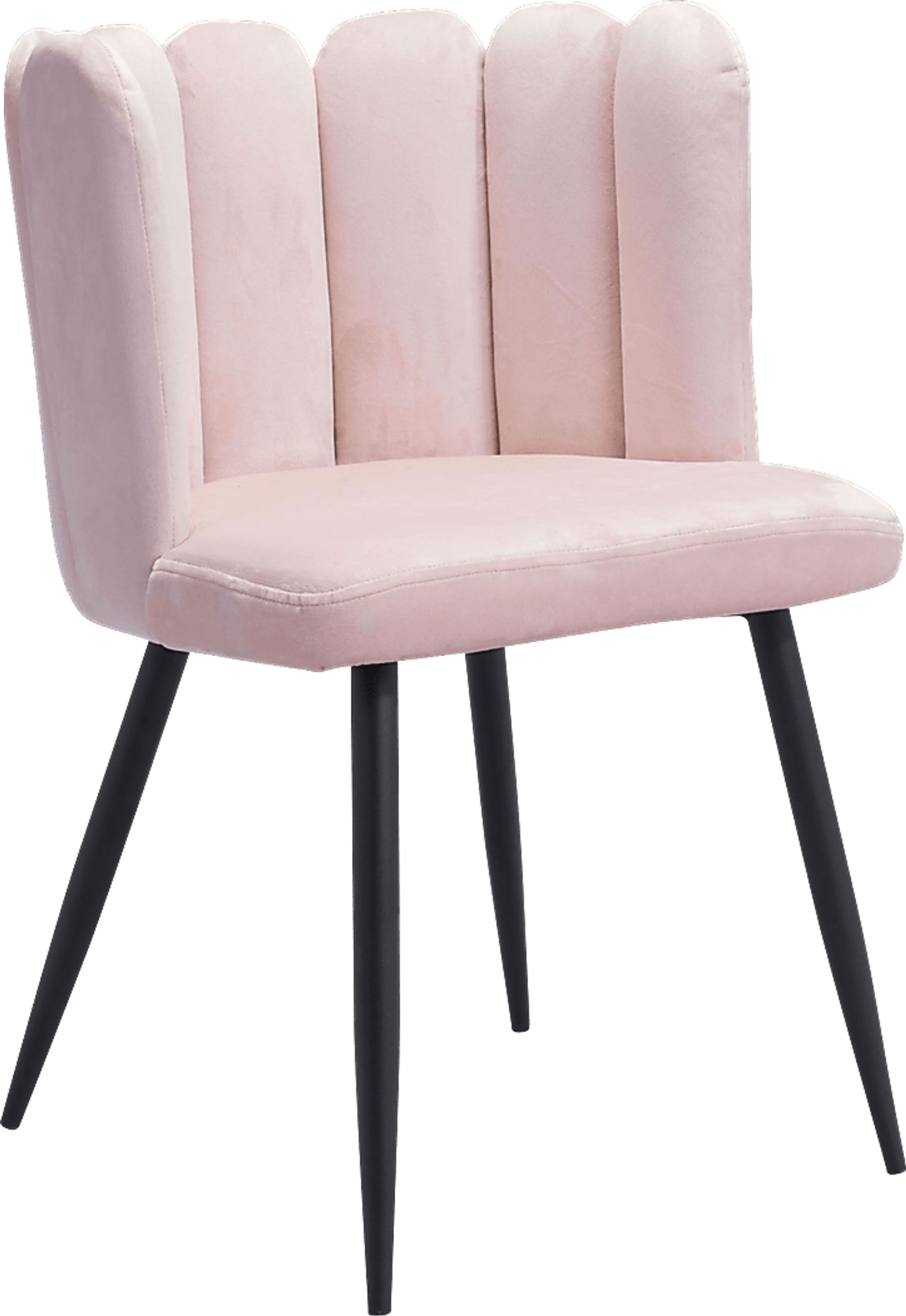Heloise Pink Side Chair - Image 1